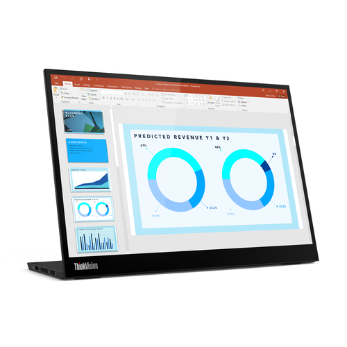 Moniteur LCD Lenovo ThinkVision M14d 14" Classe - 16:10 - 35,6 cm (14") Viewable - Technologie IPS - WLED Rétroéclairage -