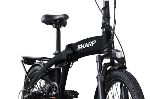 Sharp BK-BM04-EB. Akkuspannung: 36 V, Ladezeit: 5 h. Weight (including battery): 23 kg, Breite: 570 mm, Tiefe: 1600 mm. Fr