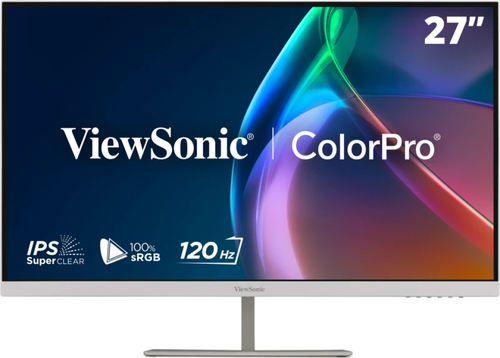 Moniteur LED ViewSonic ColorPro VP2766-2K-W 27" Classe WQHD - 16:9 - Blanc - 68,6 cm (27") Viewable - Technologie IPS - Ré