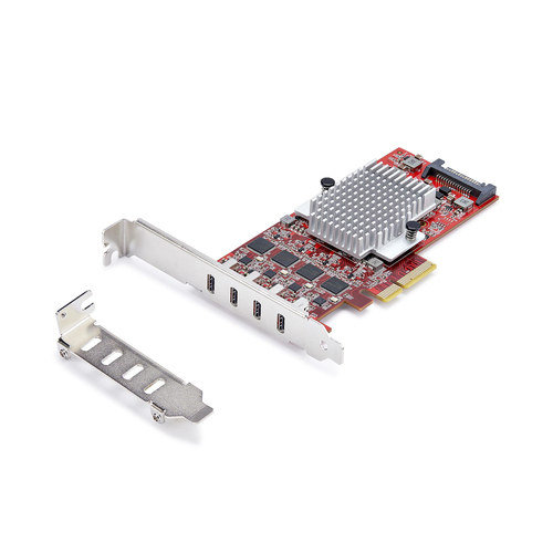 StarTech.com USB Adapter - PCI Express x4 - 1.25 GB/s, 640 MB/s, 60 MB/s, 1.50 MB/s, 140.80 kB/s - Desktop, Server - Inter