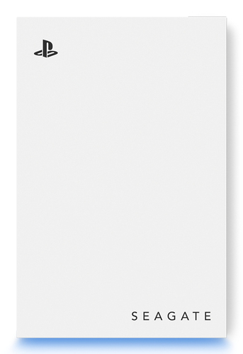 Seagate Tragbar Festplatte - 2,5" Extern - 2 TB - Weiß - PlayStation Unterstütztes Gerät - USB 3.0, USB 2.0