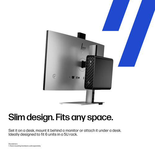 HP Z2 Mini G1i Workstation - 1 x Intel Core Ultra 9 285K - 64 GB - 1 TB SSD - Mini PC - Black - Intel W880 Chip - Windows 