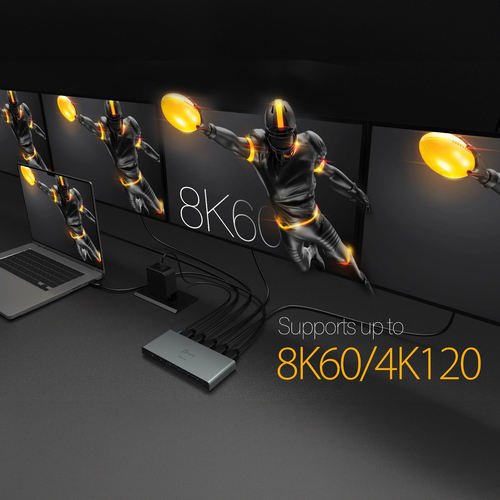 j5create JDSH814. Tipo de porta vídeo: HDMI, Saída de vídeo: 4x HDMI. Resolução Máxima: 7680 x 4320 pixels, Cor do produto