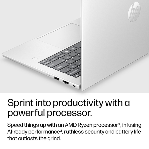 HP ProBook 4 G2a 35.6 cm (14") Notebook - WUXGA - AMD Ryzen 7 Ryzen 200 Series 250 - 32 GB - 512 GB SSD - Pike Silver Alum