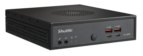 Shuttle XPC DN11H7 Barebone-System - 2U Desktop - Socket BGA-1528 - 1 x Prozessor-Support - Intel Core Ultra 7 155H 1,40 G