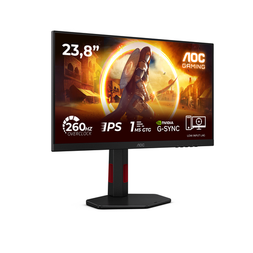 AOC G4 24G4ZR. Display diagonal: 60.5 cm (23.8"), Display resolution: 1920 x 1080 pixels, HD type: Full HD, Display techno