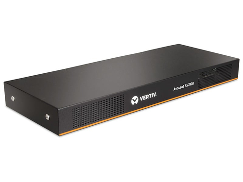 Vertiv Avocent AV3000 KVM Over IP Switch | 8-Port KVM-Switches| | 8-Port AutoView KVM mit 1 lokalen und 1 Remote-Benutzer|
