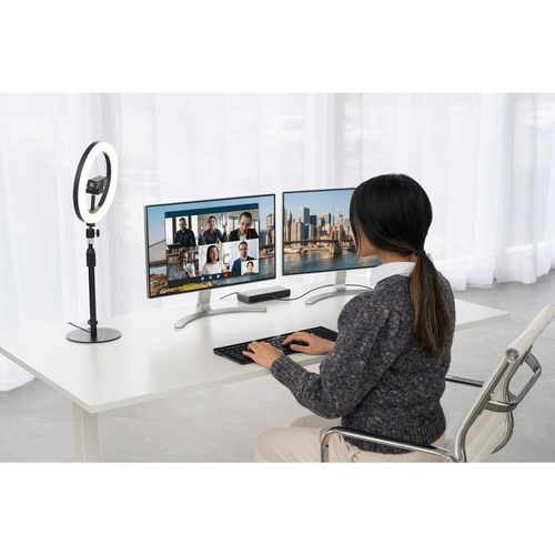 Kensington W2050 - Webcam - 30 fps - USB - 1920 x 1080 Pixel Videoauflösung - Autofokus - 93° Angle - Mikrofon - Notebook,