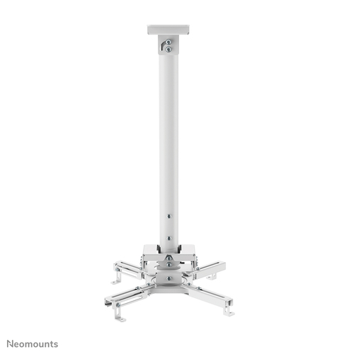 Fixation au plafond Neomounts CL25-540WH1 pour Projecteur - Blanc - Réglable en hauteur - 35 kg Max - Acier