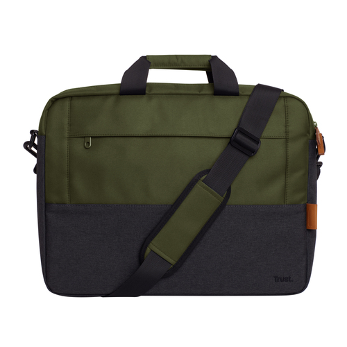 Trust Lisboa Tasche für 39,6 cm (15,6 Zoll) bis 40,6 cm (16 Zoll) Notebook, Tablet, Zubehör - Grün - Polyoxymethylen (POM)