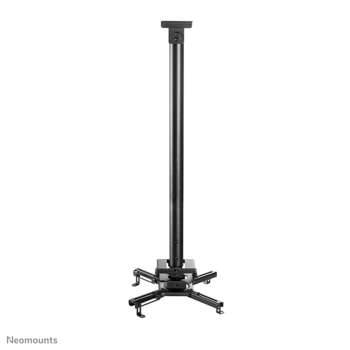 Fixation au plafond Neomounts CL25-550BL1 pour Projecteur - Noir - Réglable en hauteur - 35 kg Max