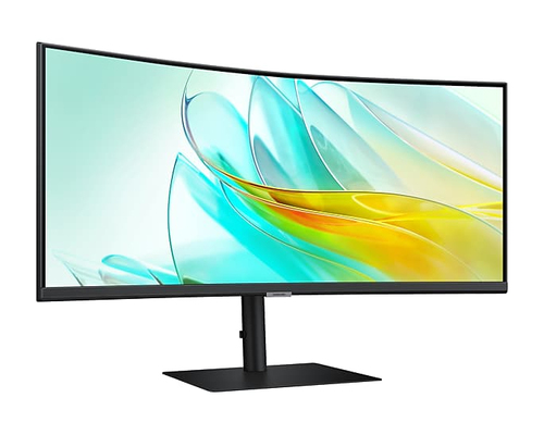 Samsung ViewFinity S6 S34C652UAU 34"" Class UW-QHD Curved Screen LED Monitor - 21:9 - Black - 86.4 cm (34"") Viewable - Ve