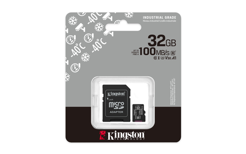 Kingston Industrial SDCIT2 32 GB Class 10/UHS-I (U3) V30 microSDHC
