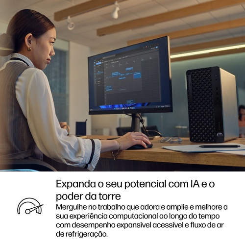 HP ProDesk 4 G1i Computador secretária - Intel Core Ultra 7 2ª geração 265 - 32 GB - 1 TB PCI Express NVMe SSD - Torre - I