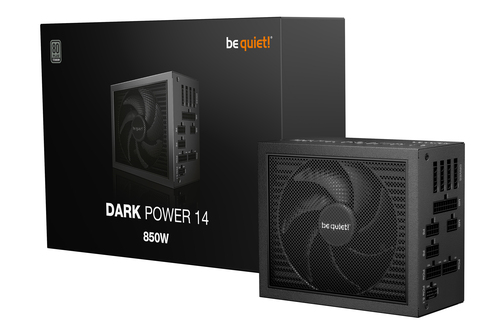 be quiet! Dark Power 14 P14-850W EPS12V, EPS 2.92, ATX 3.1 Modular Stromversorgung - 850 W - Schwarz - Intern, ATX - 120 V