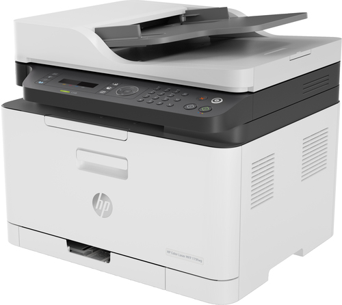 HP 179fnw Wireless Laser Multifunction Printer - Colour - Copier/Fax/Printer/Scanner - 19 ppm Mono/4 ppm Color Print - 600