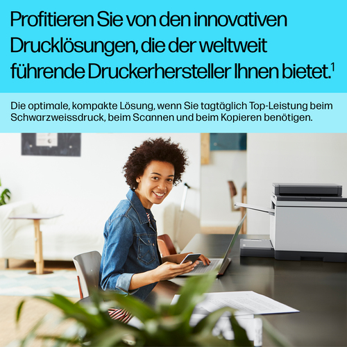 HP LaserJet M234sdw Kabellos - Laser-Multifunktionsdrucker - Monochrom - Kopierer/Drucker/Scanner - 30 ppm Monodruck - 600