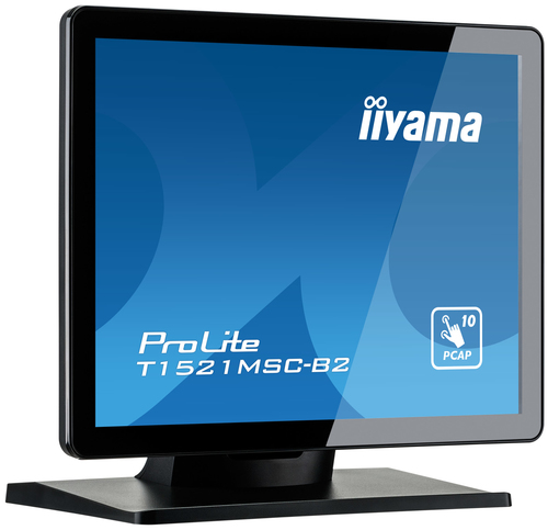 iiyama ProLite T1521MSC-B2 15 Zoll Klasse LCD-Touchscreen-Monitor - 4:3 Format - 8 ms Reaktionszeit - 38,1 cm (15 Zoll) Vi
