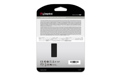 Kingston Technology 256G SSD KC600 SATA3 2.5". SSD capacity: 256 GB, SSD form factor: 2.5", Read speed: 550 MB/s, Write sp