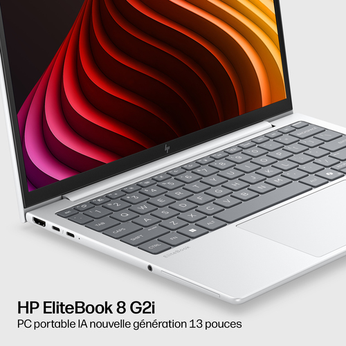 HP EliteBook 8 G2i Next Gen AI PC. Produkttyp: Laptop, Formfaktor: Klappgehäuse. Prozessorfamilie: Intel Core Ultra 7, Pro