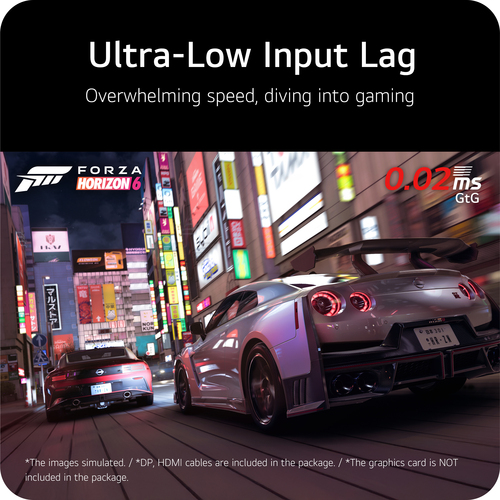 LG UltraGear GX7 WOLED 27-inch 4th Gen. QHD Gaming Monitorㅣ27GX790B with Dual-Mode(720Hz@HD, 540Hz@QHD), 0.02ms(GtG), DP2.