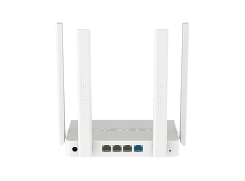 Keenetic Skipper AC1200 Mesh Wi-Fi 5 Router with a 4-Port Gigabit Smart Switch and USB Port. WAN connection type: RJ-45, W