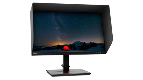 Lenovo ThinkVision P27u-20 27 Zoll Klasse 4K UHD LCD-Monitor - 16:9 Format - Schwarz - 68,6 cm (27 Zoll) Viewable - IPS-Te