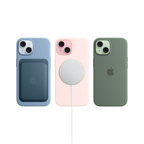 Apple iPhone 15 . Display diagonal: 15.5 cm (6.1"), Display resolution: 2556 x 1179 pixels. Processor family: Apple, Proce