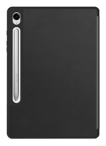 Sacoche de transport Samsung Book Cover - Porte-livres Style Samsung Galaxy Tab S10 FE Tablette - Noir - 190 mm Hauteur x 