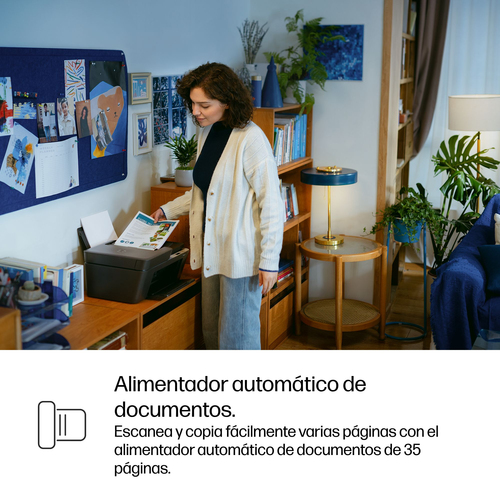 HP Deskjet 4320 Wireless Inkjet Multifunction Printer - Colour - Grey - Copier/Fax/Printer/Scanner - 4800 x 1200 dpi Print