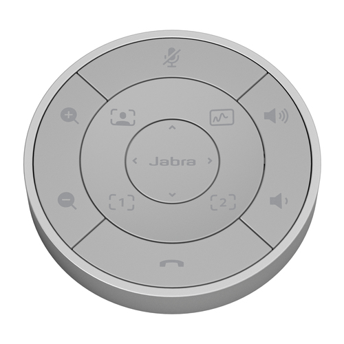 Jabra PanaCast 50 Remote - Grey. Width: 77 mm, Depth: 77 mm, Height: 14 mm