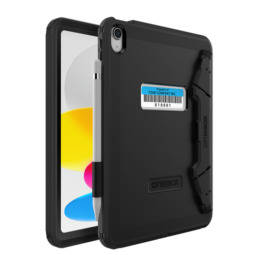 OtterBox Defender Rugged Case for Apple iPad (10th Generation) Tablet - Black - 1 - Drop Resistant, Dirt Resistant, Scrape