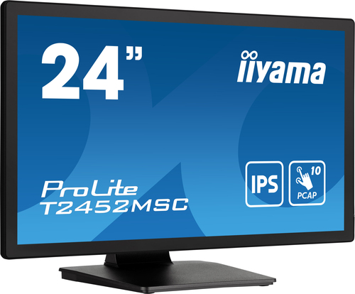 iiyama ProLite T2452MSC-B1 23.8" Full HD LCD Digital Signage Display - In-plane Switching (IPS) Technology - Touchscreen -