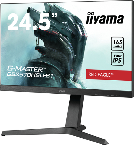 iiyama G-MASTER GB2570HSU-B1 62,2 cm (24,5 Zoll) Full HD LED Gaming-LCD-Monitor - 16:9 Format - Mattschwarz - 635 mm Class