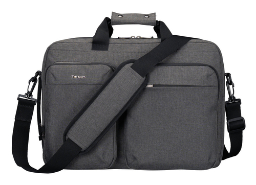 Targus Hybrid TBT94304GL Tasche (Rucksack/Aktentasche) für 38,1 cm (15 Zoll) bis 40,6 cm (16 Zoll) Notebook - Grau - TAA-k