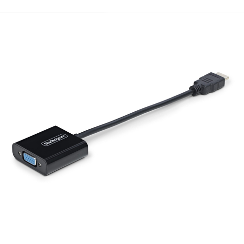 StarTech.com HDMI to VGA Adapter, Active Video Converter For Laptop/Desktop, 1920x1080 (1080p), HDMI Source to VGA Monitor