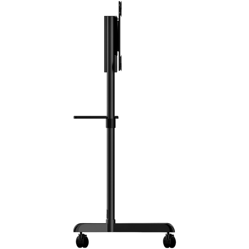 StarTech.com Mobile TV Cart, Portable Rolling TV Stand, 37-70 inch VESA Display Mount (154lb/70kg), Shelf & Storage, Rotat