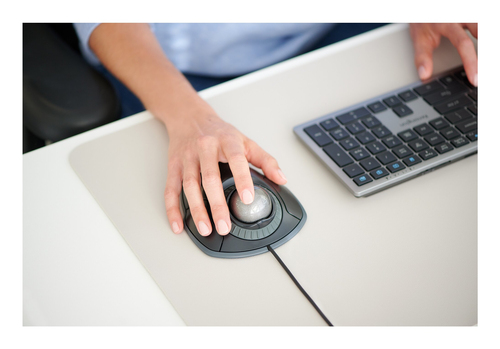 Kensington KB535 Keyboard - Full-size - Wireless Connectivity - USB Type A Interface - English (UK) - Space Gray - Scissor