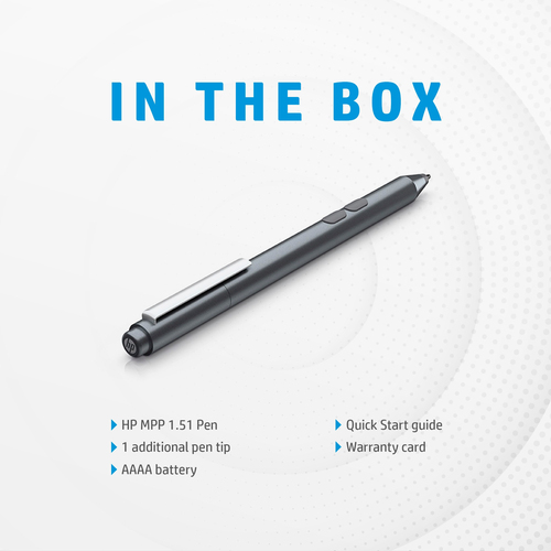 HP MPP 1.51 Pen. Device compatibility: Laptop, Brand compatibility: HP, Product colour: Black. Weight: 10 g, Width: 140 mm