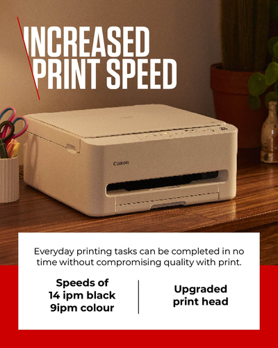 Canon PIXMA TS4150i Wired & Wireless Inkjet Multifunction Printer - Colour - Copier/Printer/Scanner - 1200 x 1200 dpi Prin