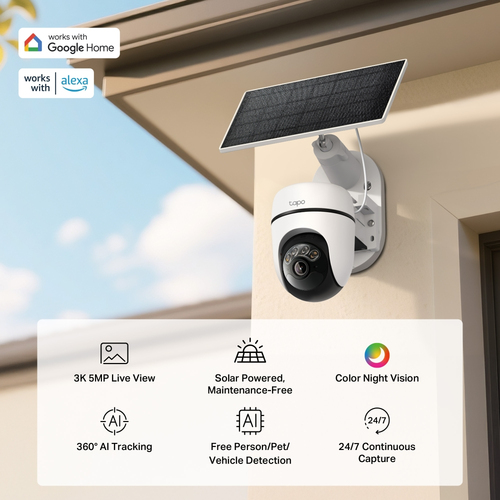 TP-Link Tapo C630 KIT. Type: IP security camera, Placement supported: Outdoor, Connectivity technology: Wireless. Mounting