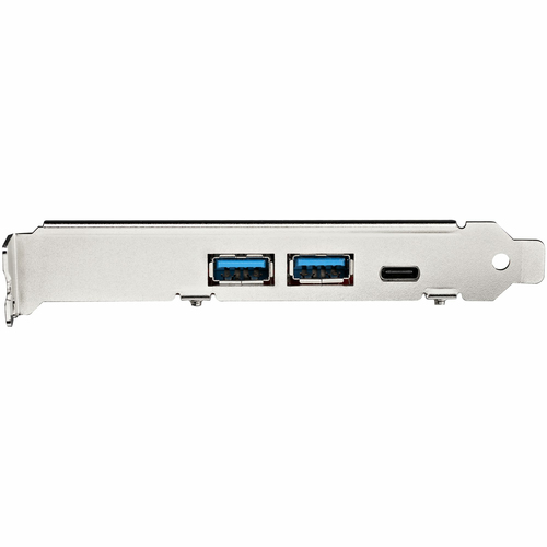 StarTech.com USB Adapter - PCI Express x4 - Plug-in Card - Red - UASP Support - 5 Total USB Port(s) - PC, Linux, Mac