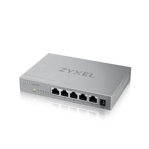 ZYXEL XMG-100 XMG-105 5 Ports Ethernet Switch - 10 Gigabit Ethernet - 2.5GBase-T, 10GBase-X - 2 Layer Supported - Modular 