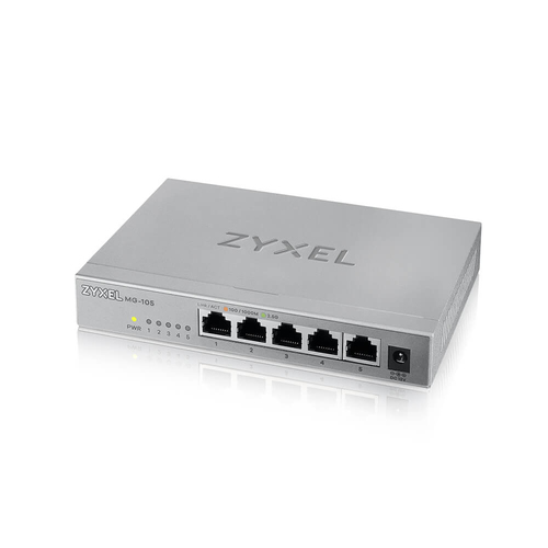 ZYXEL XMG-100 XMG-105 5 Ports Ethernet Switch - 10 Gigabit Ethernet - 2.5GBase-T, 10GBase-X - 2 Layer Supported - Modular 