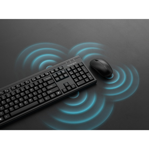 Kensington Keyboard & Mouse - QWERTY - Spanish - Wireless Keyboard - Wireless Mouse