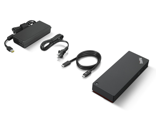Lenovo USB-Typ C Docking Station für Notebook/Monitor - 100 W - 4K - 3840 x 2160 - 4 x USB Typ-A-Anschlüsse - USB Typ-A - 