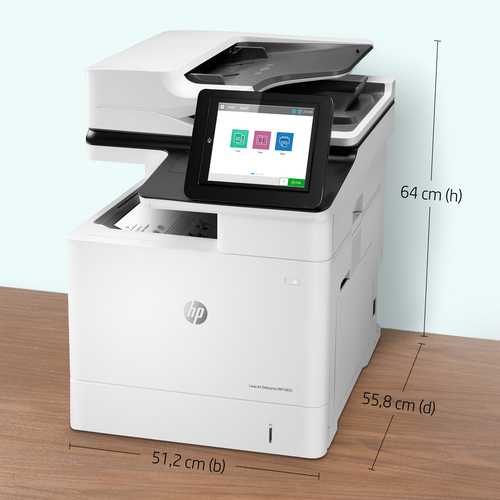 HP LaserJet Enterprise MFP M635h. Print technology: Laser, Printing: Mono printing, Maximum resolution: 1200 x 1200 DPI. C