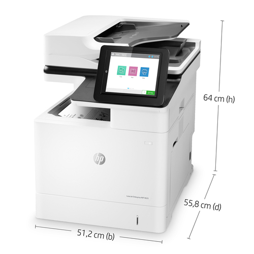 HP LaserJet Enterprise MFP M635h. Print technology: Laser, Printing: Mono printing, Maximum resolution: 1200 x 1200 DPI. C