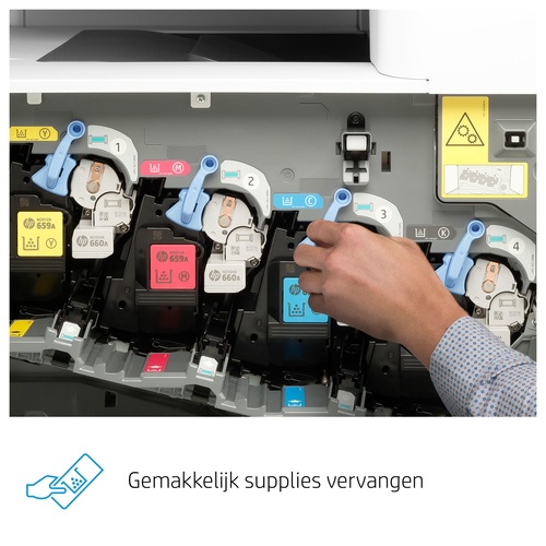 HP Color LaserJet Enterprise MFP M776dn. Print technology: Laser, Printing: Colour printing, Maximum resolution: 1200 x 12