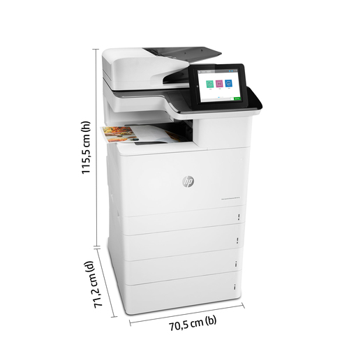 HP Color LaserJet Enterprise MFP M776dn. Print technology: Laser, Printing: Colour printing, Maximum resolution: 1200 x 12